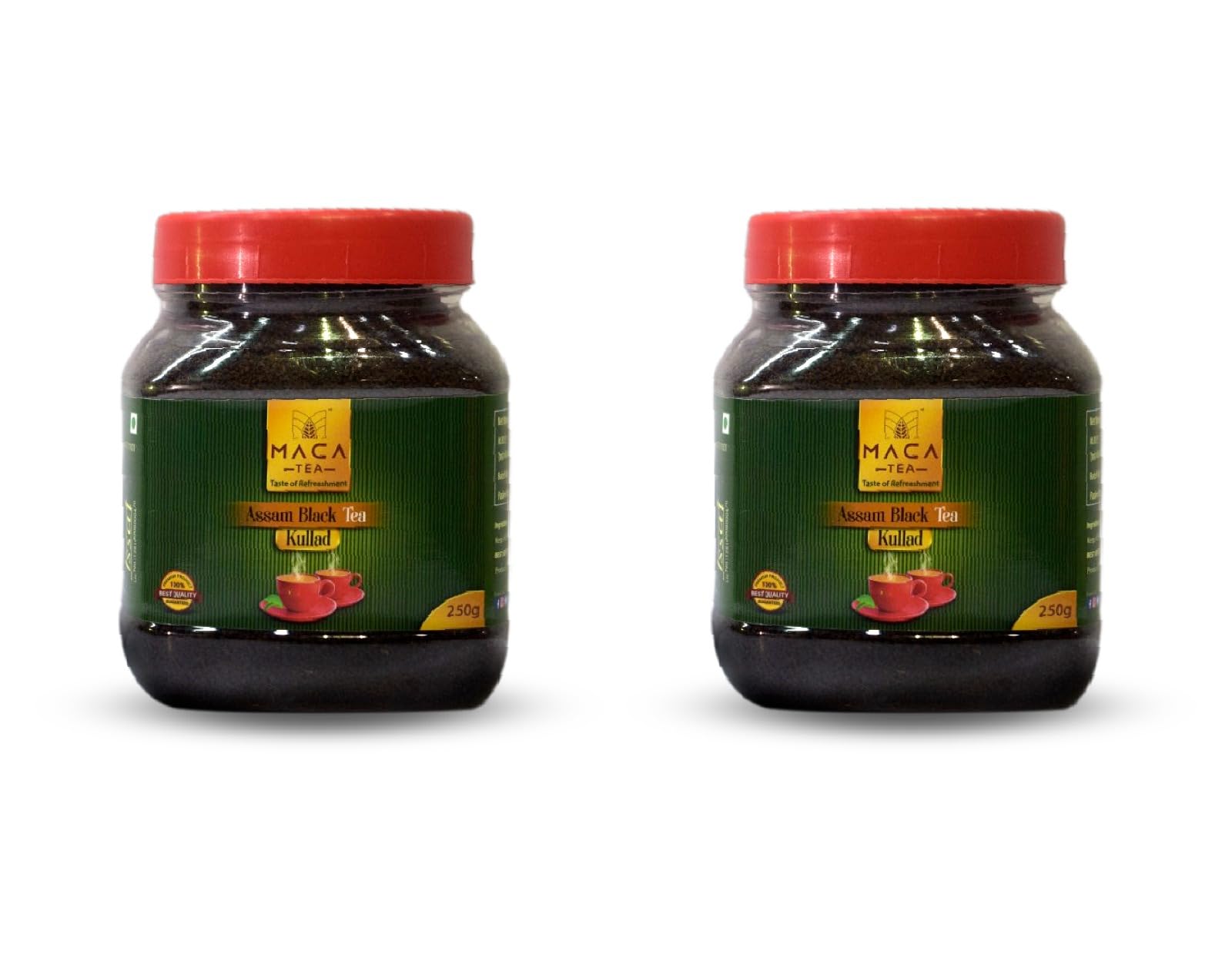 Maca Tea Kullad Assam Tea, Premium Black Tea, Strong, Anti-Inflammatory in Nature, Assam Grown Loose Leaves (250g x 2) (B0CH373LJJ) Amazon Price History, Amazon Price Tracker