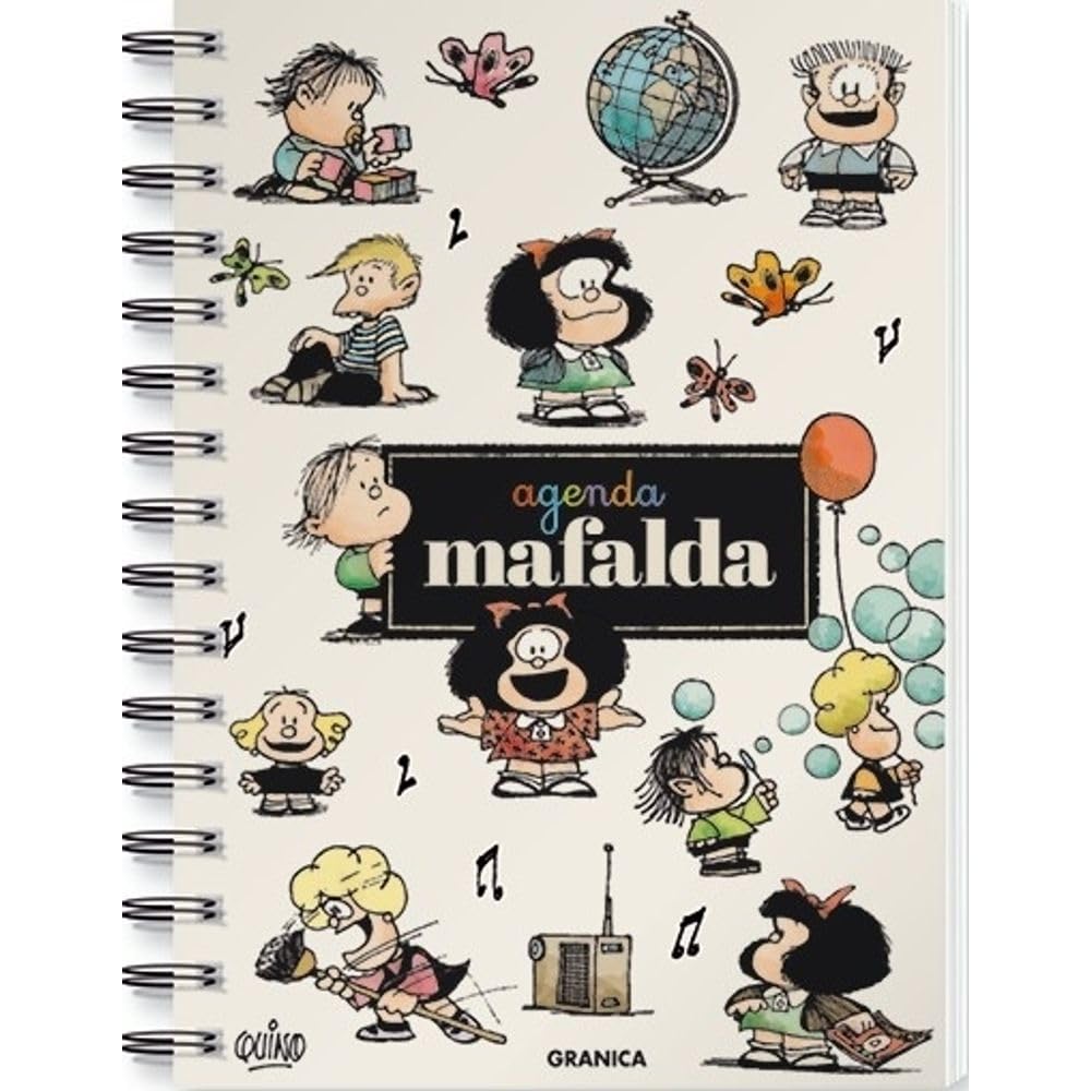 Mafalda agenda perpetua anillada personajes