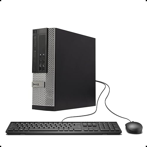 Dell Optiplex 9020 SFF Business Desktop Tower PC (Intel i7 Quad Core, 16 GB de RAM, 240 GB SSD, WIFI, HDMI, VGA, DVD-RW) Win 10 Pro (renovado) Dell Optiplex 9020 SFF Business Desktop Tower PC (Intel i7 Quad Core, 16 GB de RAM, 240 GB SSD, WIFI, HDMI, VGA, DVD-RW) Win 10 Pro (renovado)