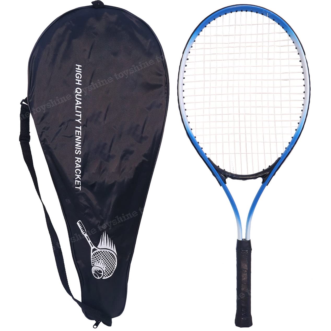 Toyshine Adult Tennis Racket, Super Light Weight Tennis Racquets Shock-Proof and Throw-Proof,Include Tennis Bag Tennis Overgrip- M4 Blue (B0BPC53BLV) Amazon Price History, Amazon Price Tracker