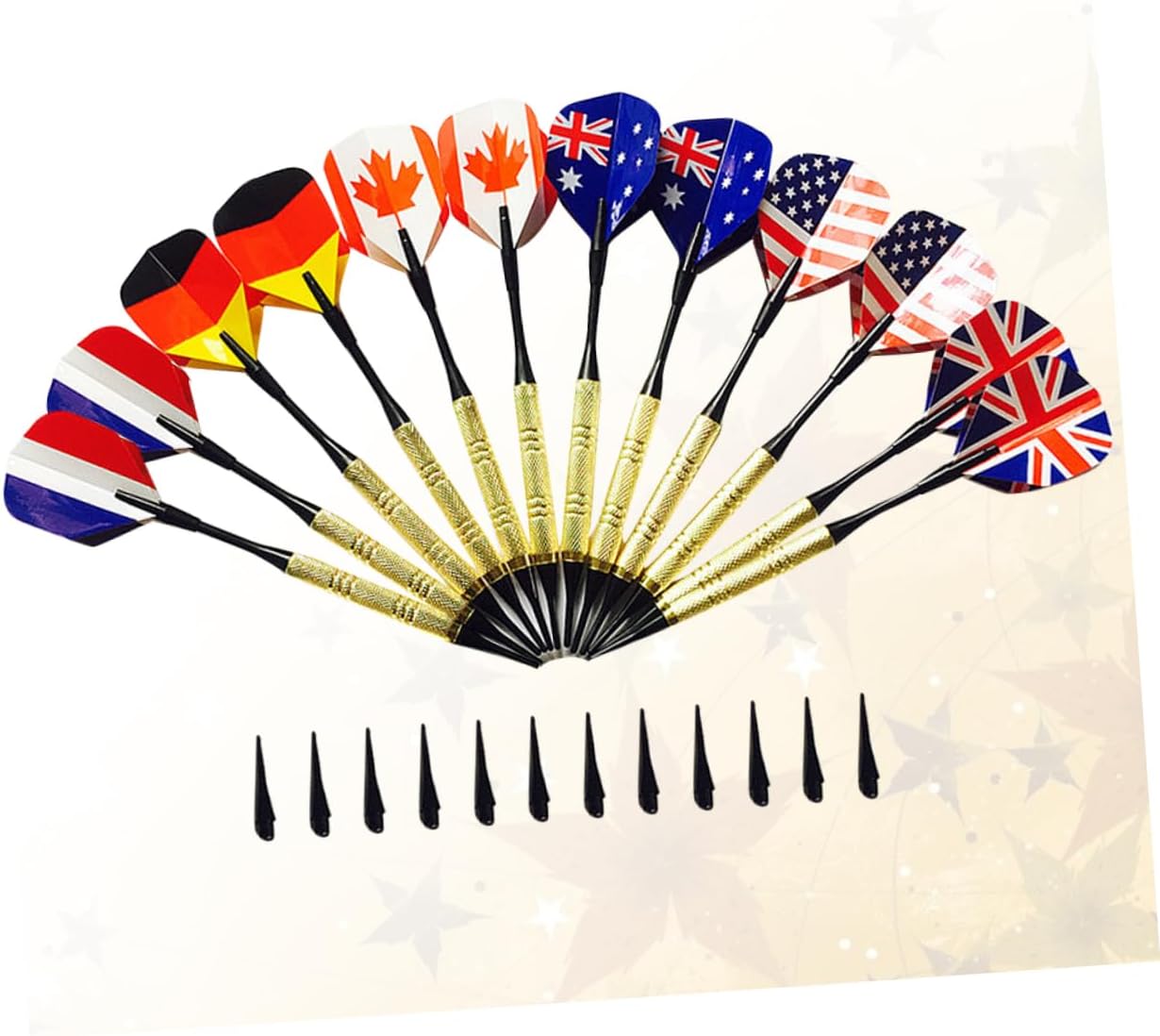 Electronic Dartboard Needle Darts Set Soft Tips Darts Tips Accessories for Electronic