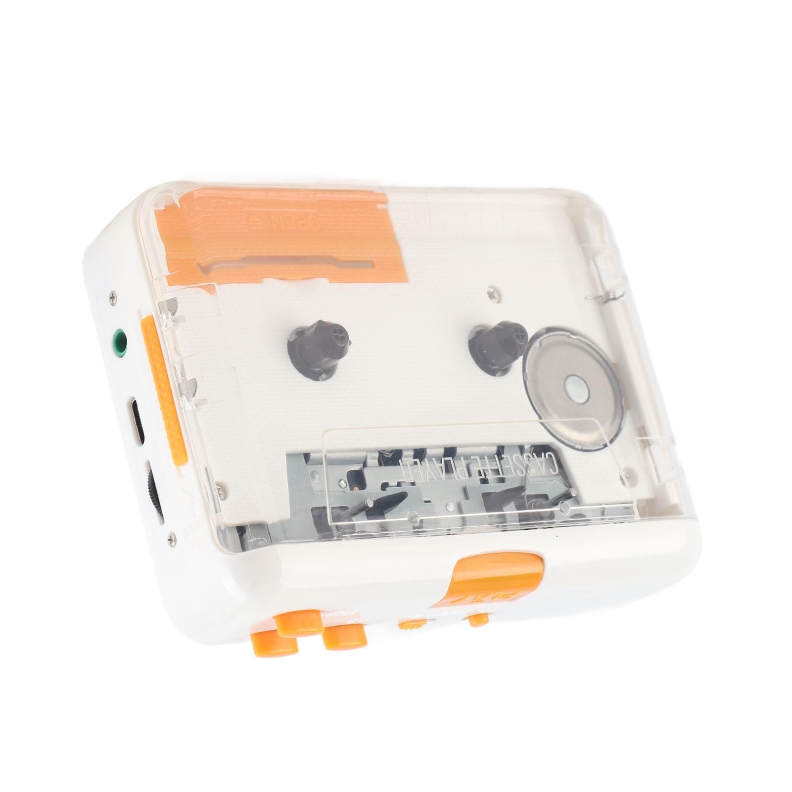 Kassettenspieler, Kassette zu MP3 Konvertierer, tragbarer Audiokassettenspieler wandelt Kassetten und Bänder über USB in MP3/CD um