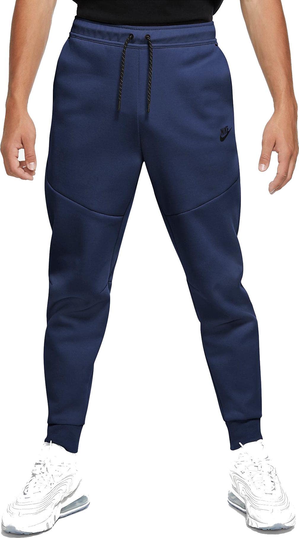 NIKE CU4495-410 M NSW TCH FLC JGGR Pants Men's Midnight Navy/Black XL
