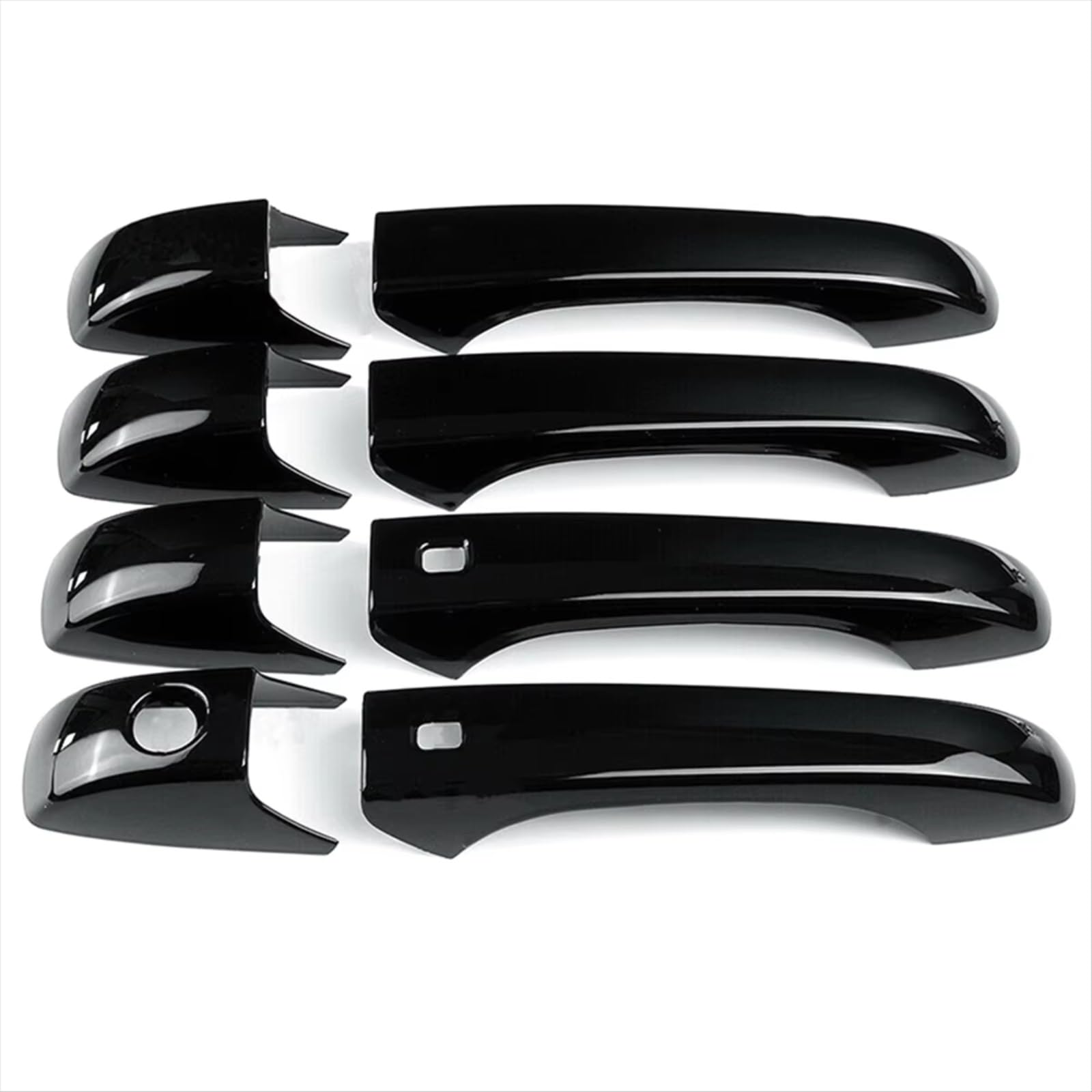 Qdzvalumv One Color Car Door Handles Cover Shell Compatible With Jeep For Grand For Cherokee 2011-2019 Car Exterior Door Handles Cover Trim Set Accessories