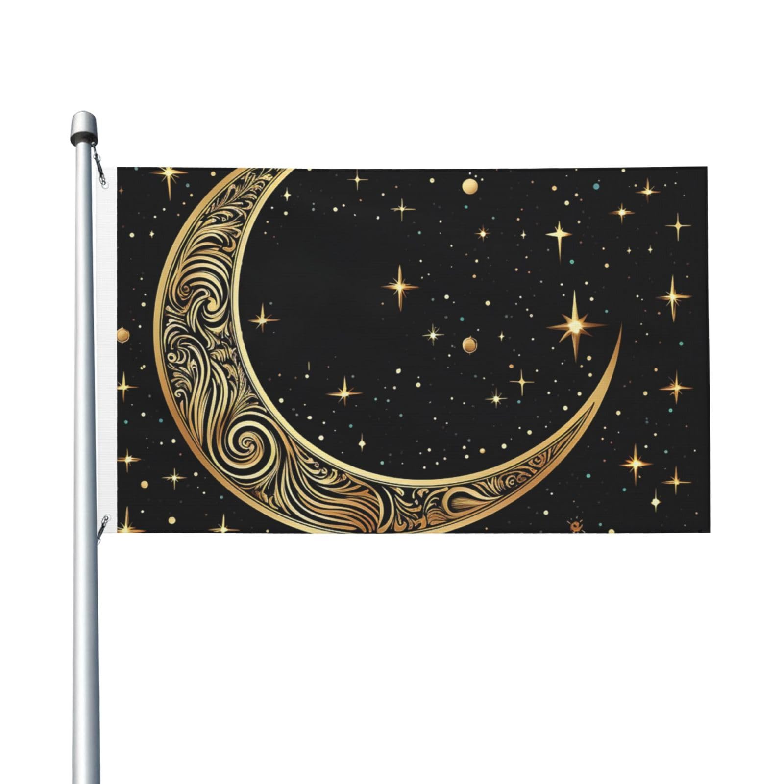 Gartenflagge 150x90cm - Zwei Pferde Im Schnee Doppelseitig Polyester