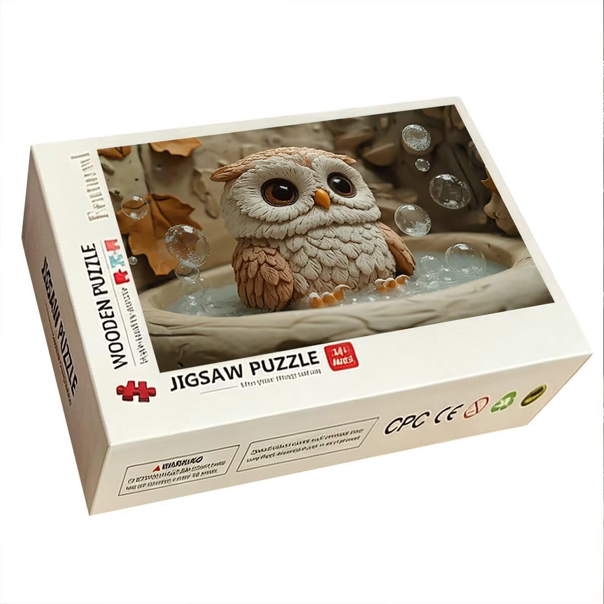 Puzzle 1500 Pezzi, Puzzle Gufo, Legno Pezzi, Regalo Donna Uomo -11713