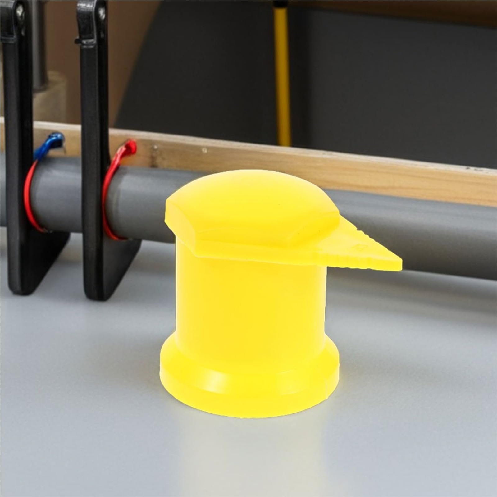 Indicateurs Écrous de Roue Surveillance de Desserrage en Plastique Jaune 33 Mm Lot de 24 pour Voitures et Conditions Météorologiques Difficiles