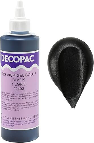 Miniatura 1 de DECOPAC Colorante comestible de gel prémium para uso con crema de mantequilla o glaseado batido, fondant y gel de tuberías, gel altamente