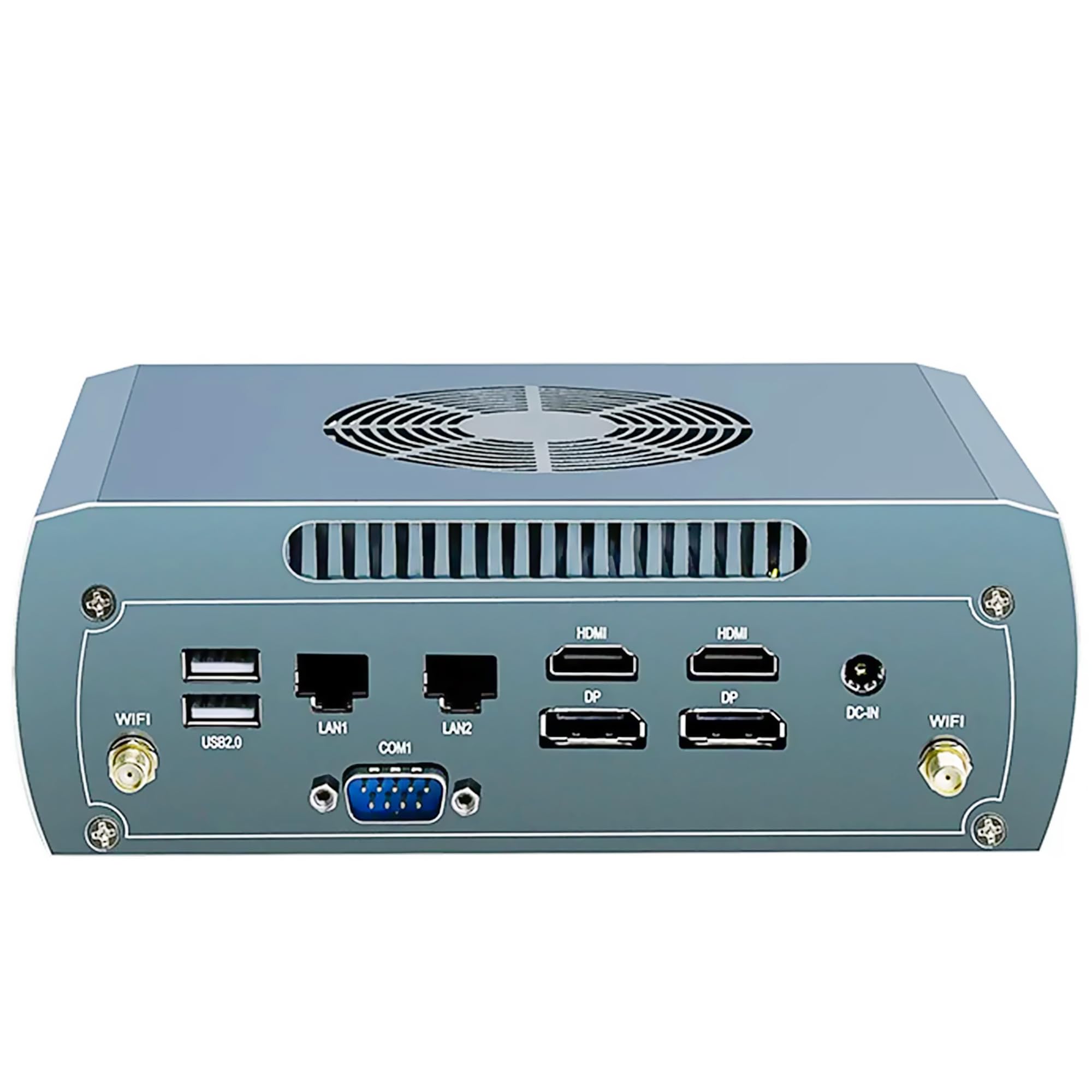 Mini PC Barebone Ryzen 5 7640HS Mini Computer Dual 2 5G LAN Firewall PC Gaming Computer 4x8K Wi-Fi6