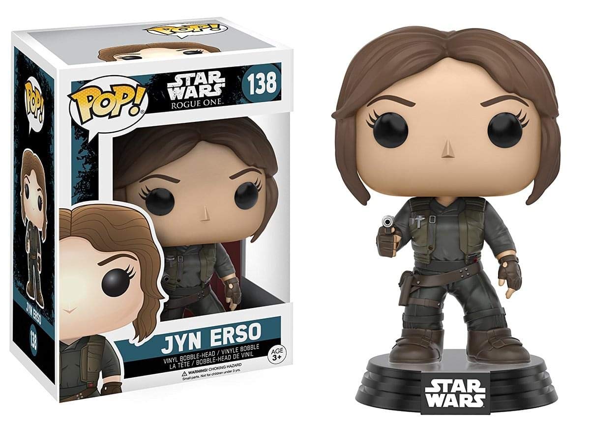 FunkoPop！150 JYN ERSO ジン・アーソ 限定版 Amazon.com: Funko POP Star Wars Rogue One Jyn Erso Action