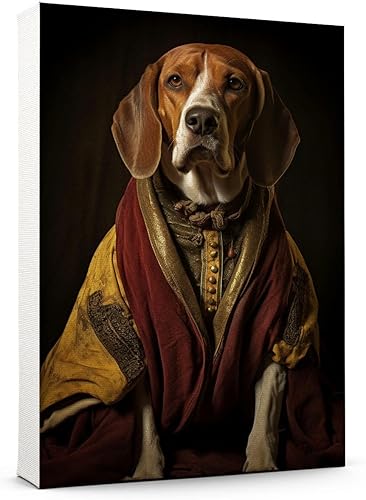 Miniatura 183 de Thuan Chow Chow Retrato de mascota con disfraz real de perro en un disfraz retrato de perro con vestimenta Retrato medieval de mascota retrato