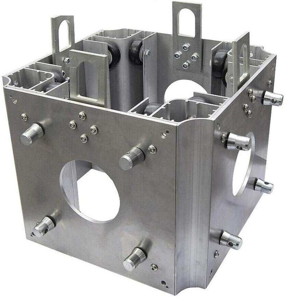 XuSha Standard Sleeve Block 12 Inches Square Box Truss Ground Support Sleeve Block Aluminum Fits for F34, DJ Lighting Truss 290 mm x 290 mm