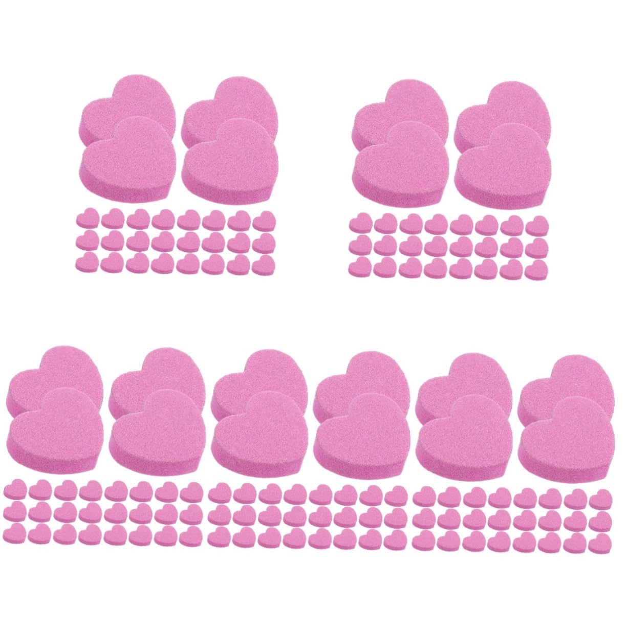 Healeved 250pezzi Limette Per Unghie Doppia Faccia Strumenti Di Bellezza Per Manicure e Pedicure File Per Unghie Lavabili Professionali e Facili Da Trasportare