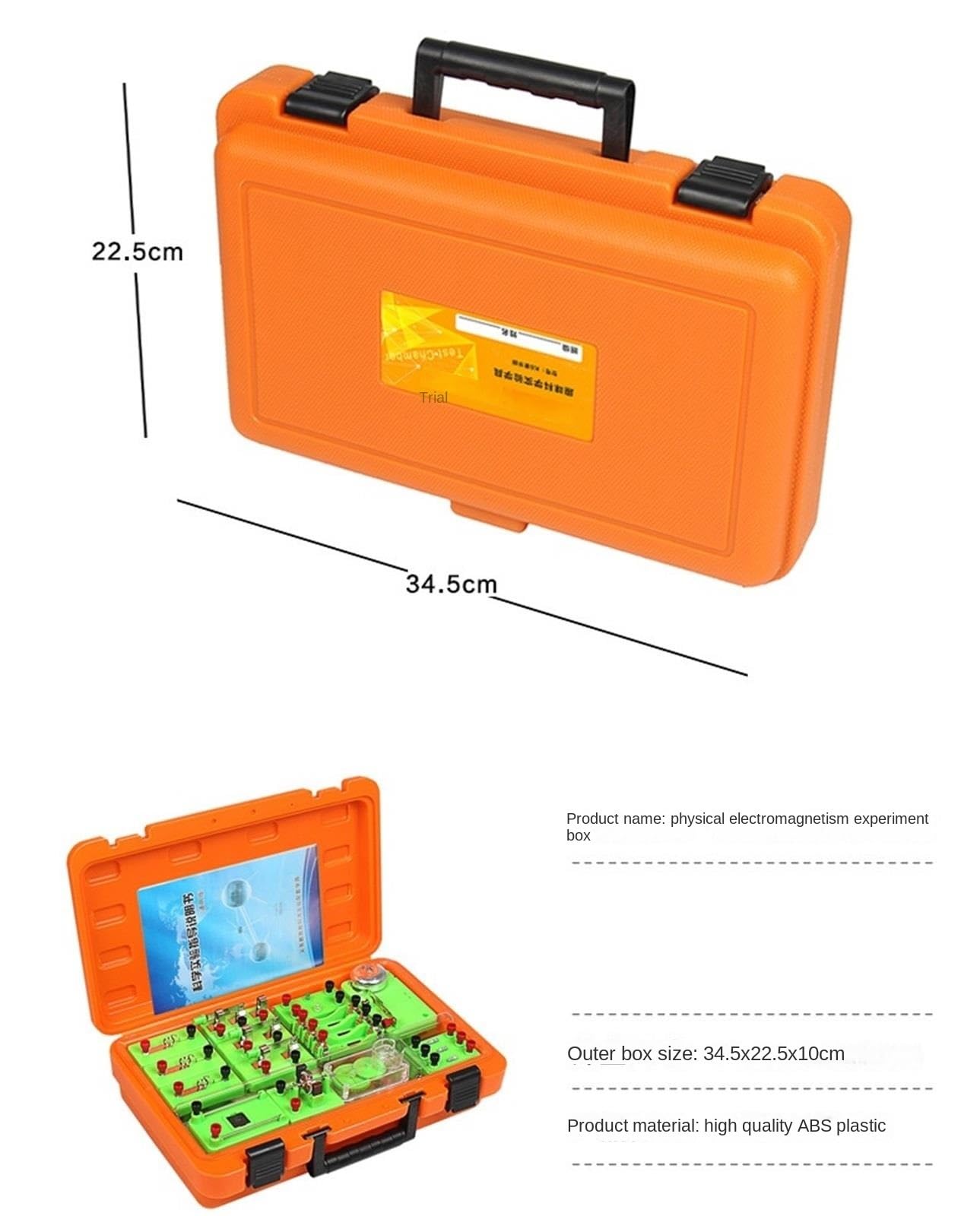 Attrezzatura per esperimenti fisici kit per esperimenti elettrici kit per esperimenti di fisica elettrica in classe
