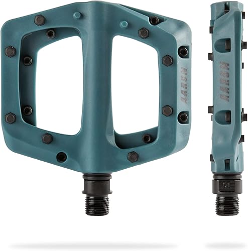 Miniatura 1 de AARON - Pedales industriales de plástico Dirt Rodamientos de bolas - Antideslizante con agarre superior y diseño plano - Pedales de plataforma para