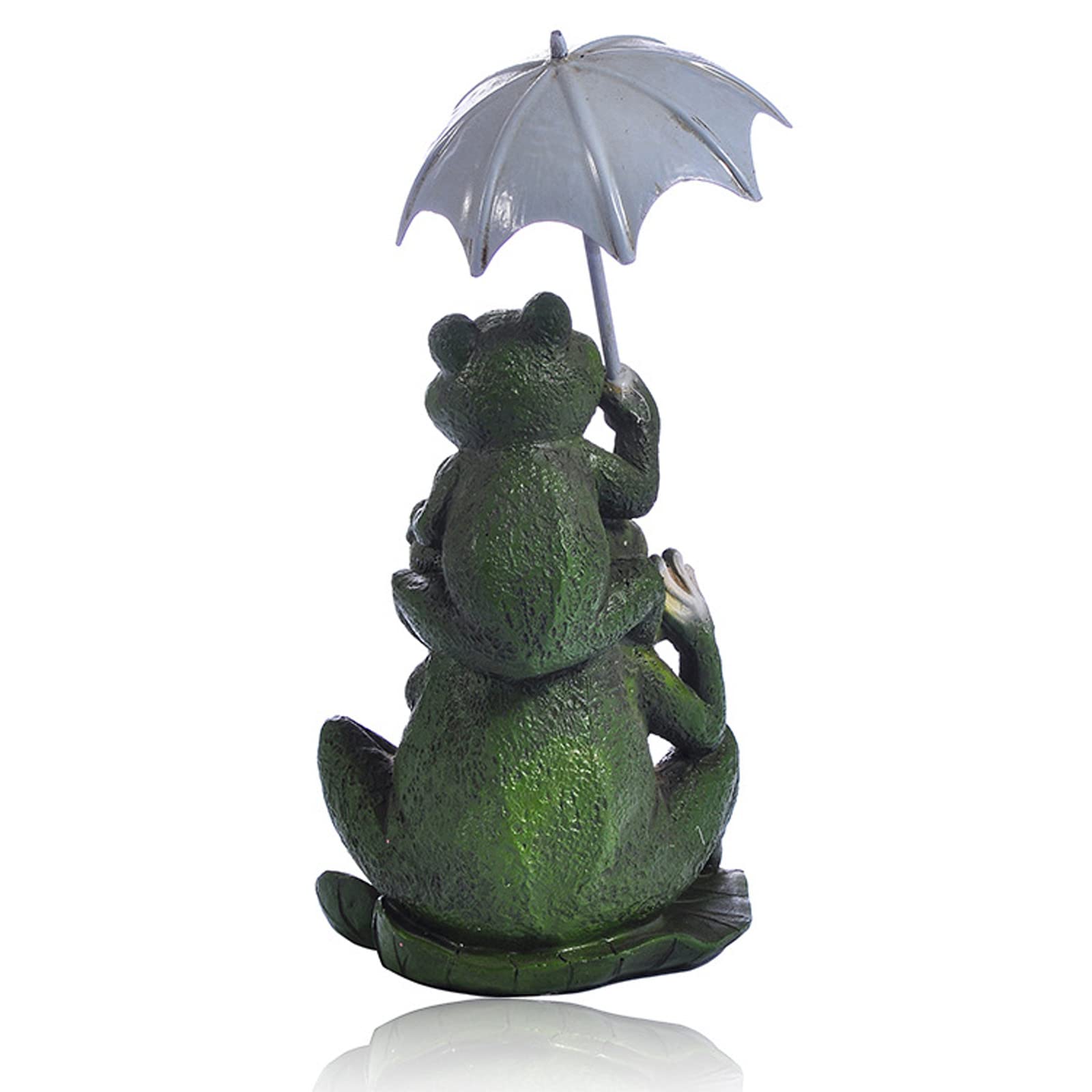 Déco Grenouille De Jardin En Résine - Ornement Extérieur Mignon Pour Pelouse Et Terrasse