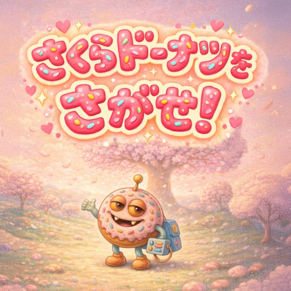 さくらドーナツをさがせ！: シュガーノート の 春 の 大冒険 (シュガーノート 日本語版)