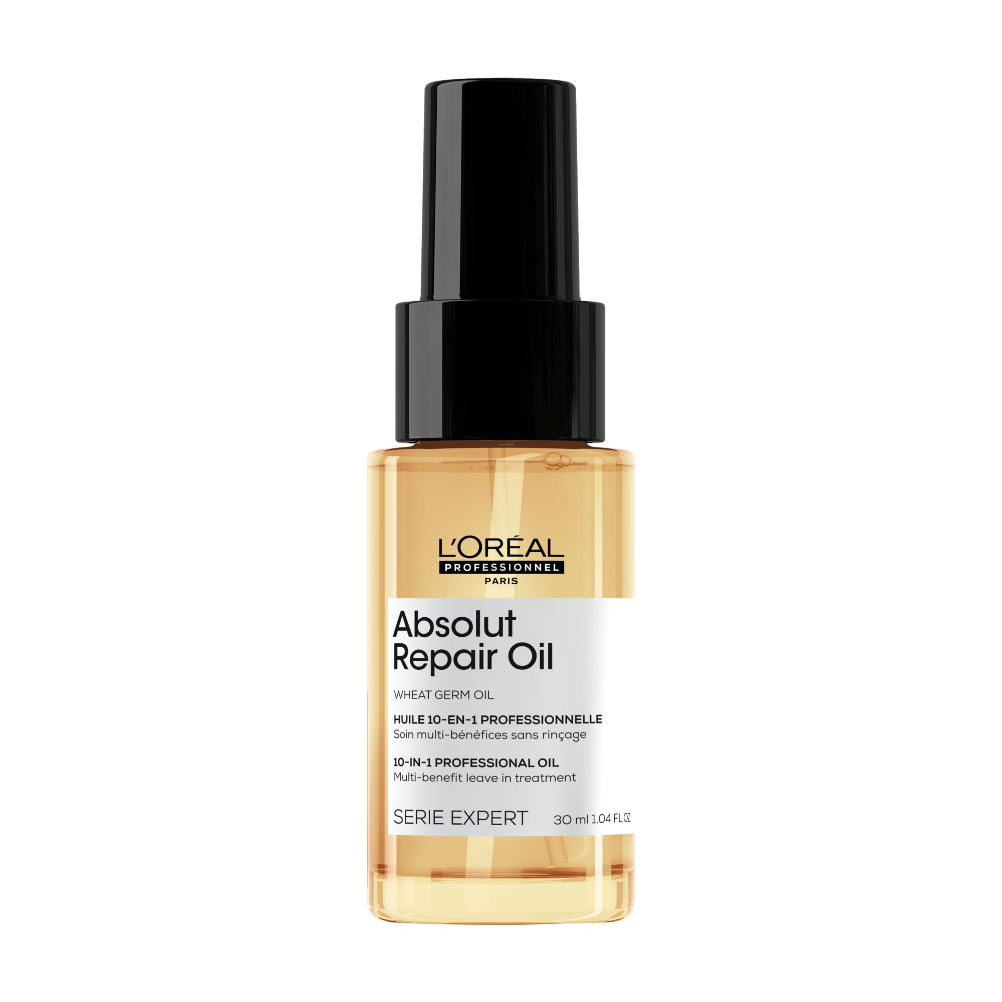 L'OREAL PROFESSIONNEL - Cheveux Secs & Abîmés - Absolut Repair - Nourrit, Protège & Adoucit - Toucher Léger - Protège de la Chaleur