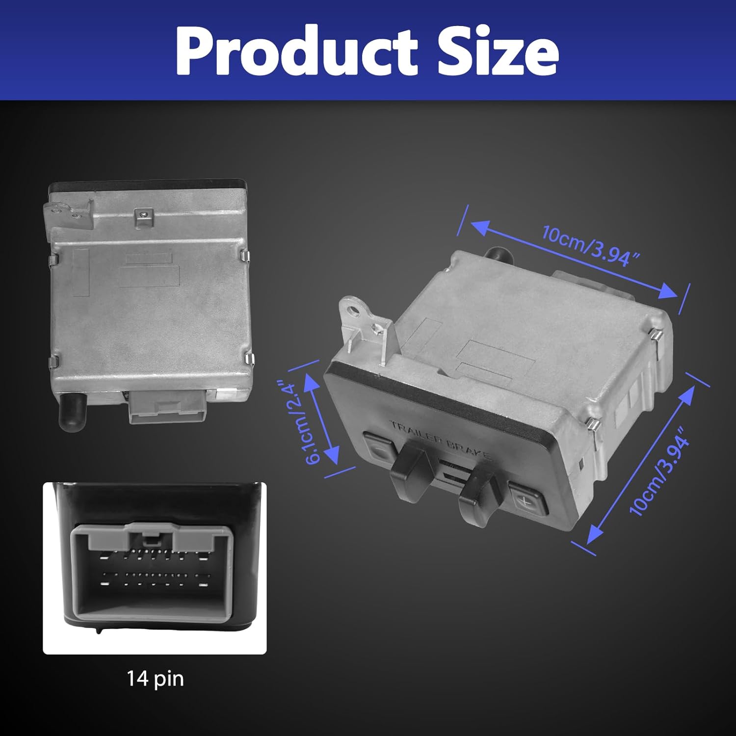 Trailer Brake Controller Module Compatible with 2011-2014 Ford F-150 OEM BL3Z19H332AA