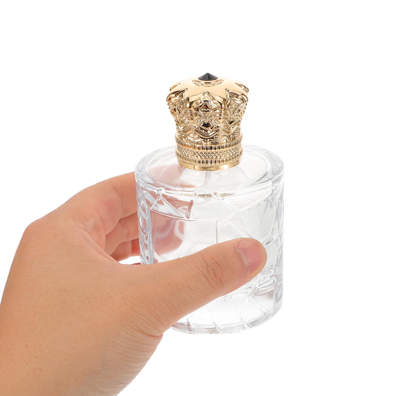VILLCASE 3 Stück Wiederbefüllbare Parfümzerstäuberflaschen 100ml aus Glas