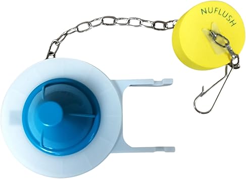 2 Toilet Flapper with Adjustable Buoy Float, Keeps flapper Open Longer for a Better Flush by NuFlush