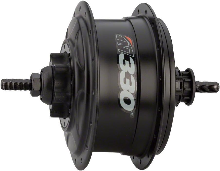 N330 Internally Geared Rear Hub 32H Black Disc