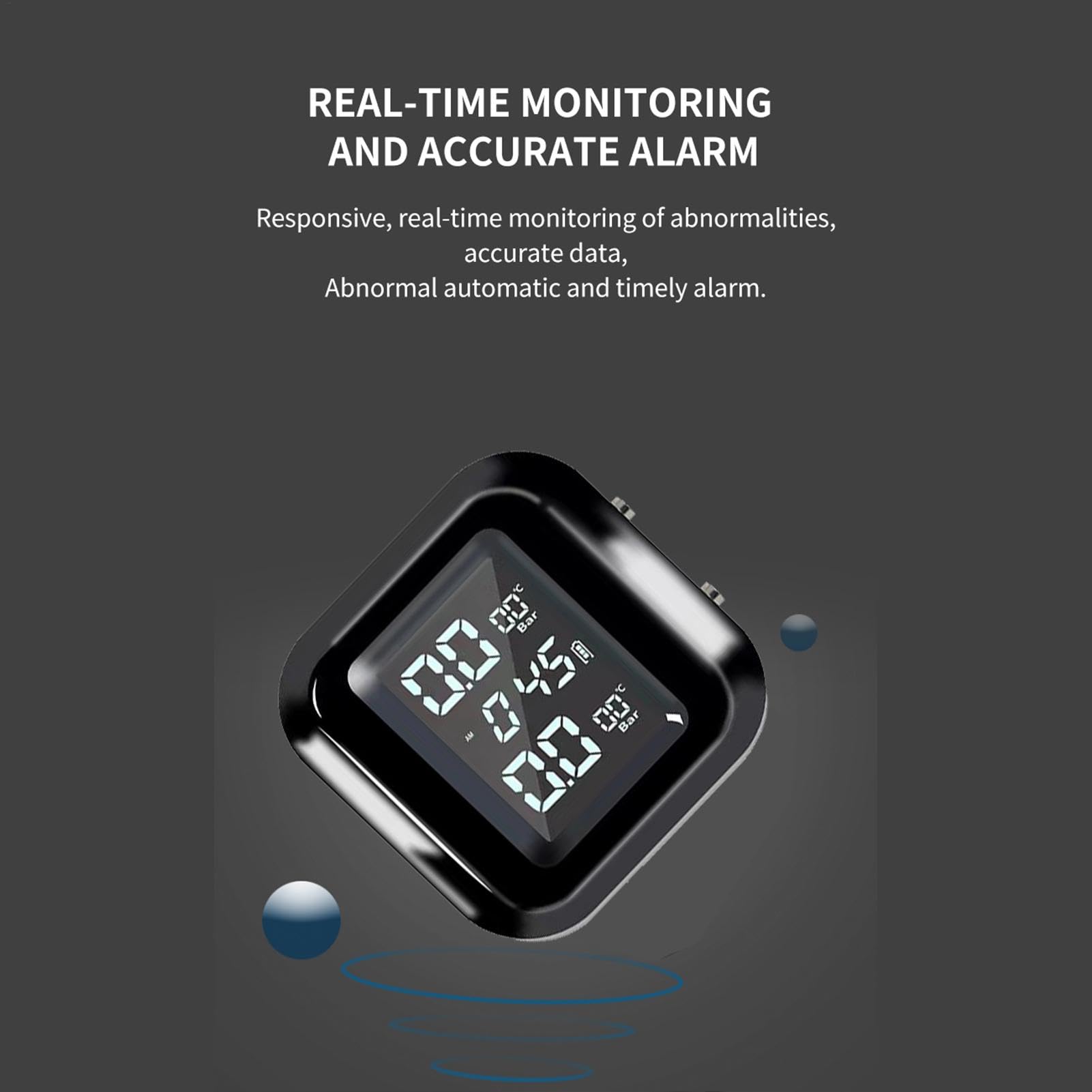 Bike - Monitor della pressione dei pneumatici per moto intelligente con