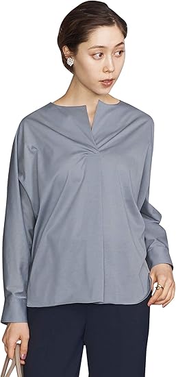 Amazon ビューティ ユース ユナイテッドアローズ By スキッパードルマンスリーブカットソー 7500 Cobalt 75 Free シャツ ブラウス 通販