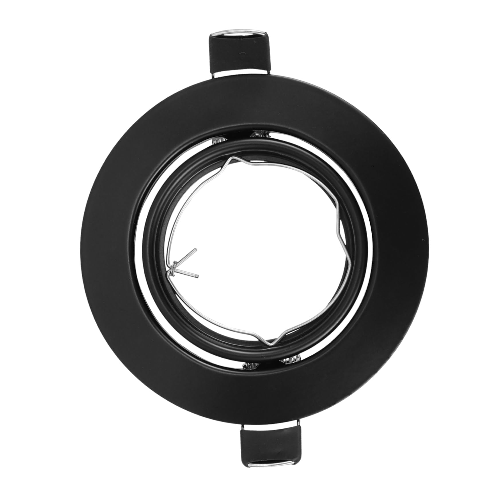 NULYLU Led Ceiling Spotlight Bracket Trim Ring Metal Light Fixture Cover for Room
