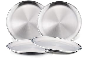 HaWare Toddler/Kids Metal Plates