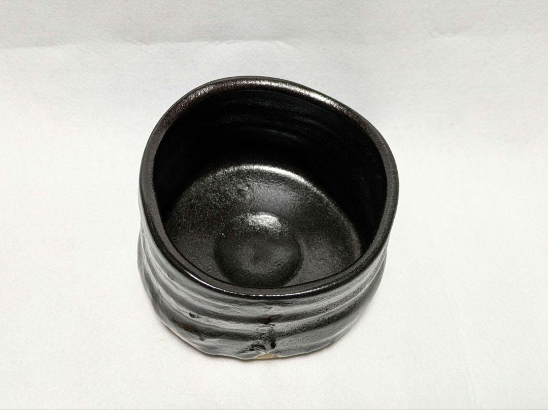 Black Rice Bowl, Setoguro Rice Bowl, Seto Stone Matcha Bowl, Tea Utensils