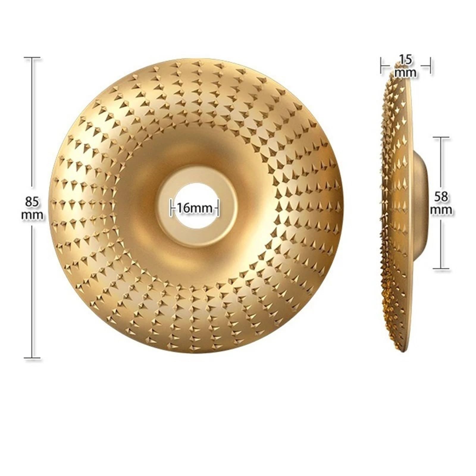 Disco De Lijado Versátil For Tallar Madera, 3 Unidades, For Pulir Madera