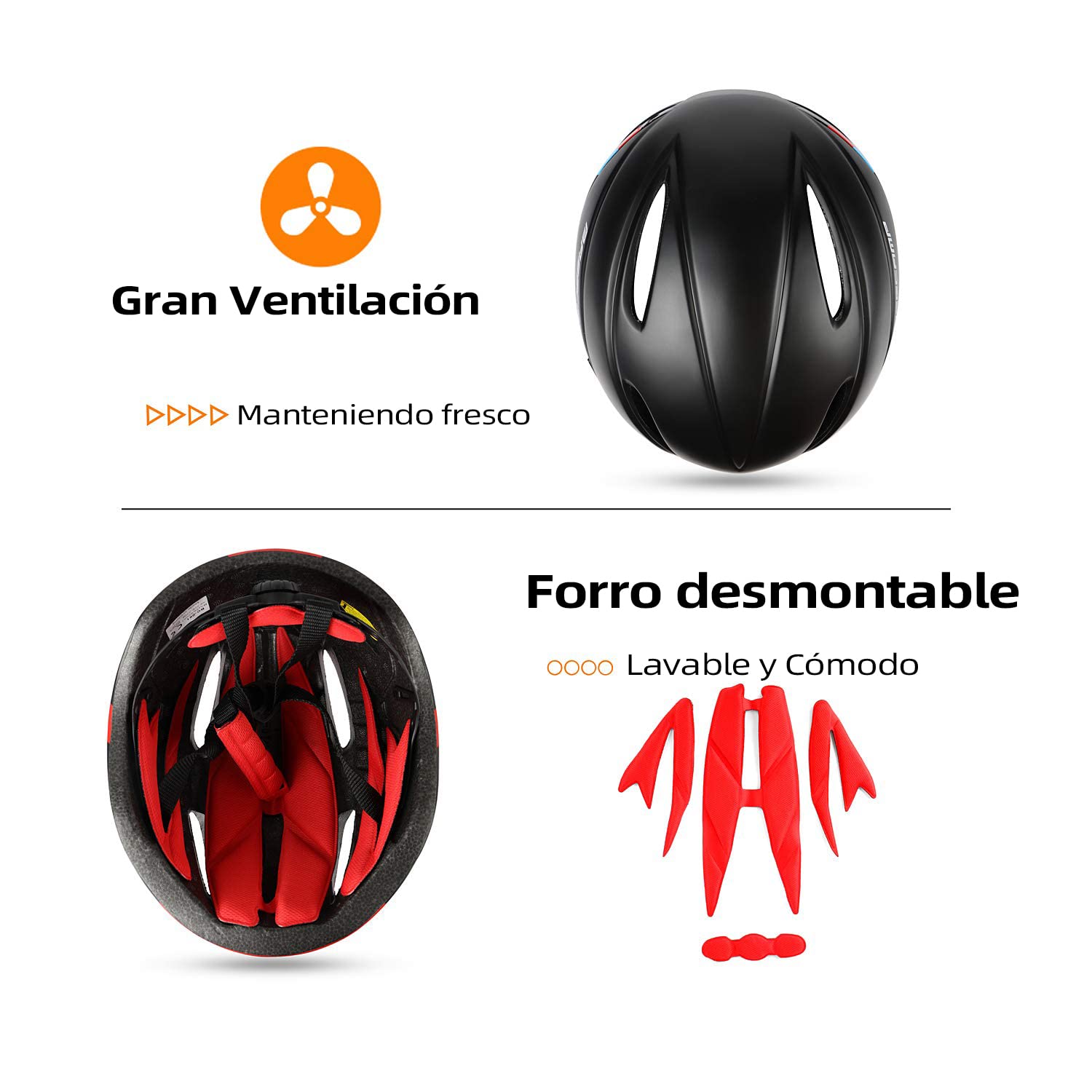 Shinmax Casco de Bicicleta para Hombre y Mujer, Casco de Ciclismo con Certificado CE, Casco de Ciclismo con Visera magnética Desmontable, Casco de MTB para Adultos, Casco de Bicicleta Ajustable,