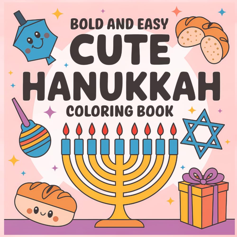 Hanukkah Coloring Book