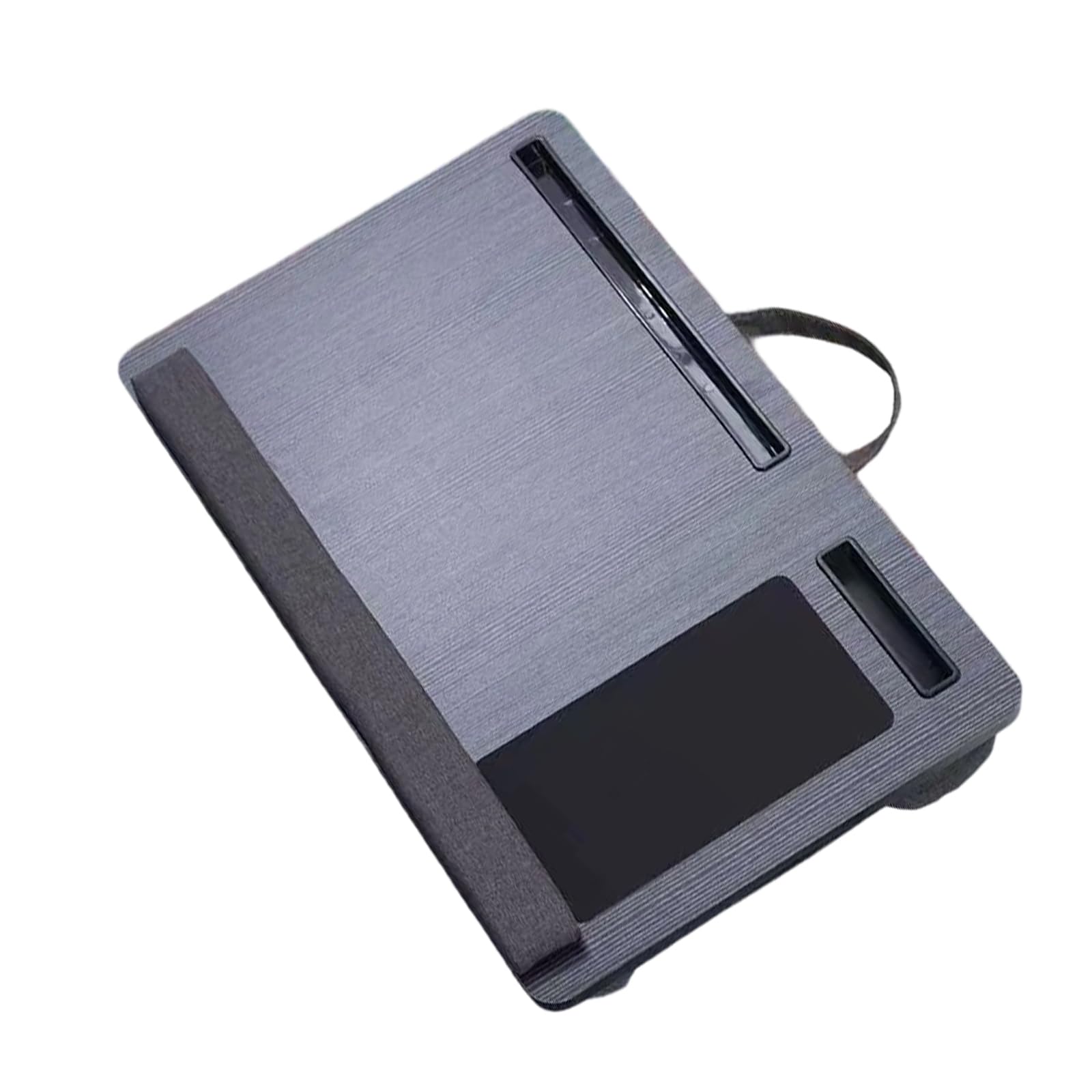 Laptop Lap Desk with Phone Holder, Pillow Cushions Portable Travel Workstations Tray Ledges Keep Computers in Place Gift Lap Desk with Cushion