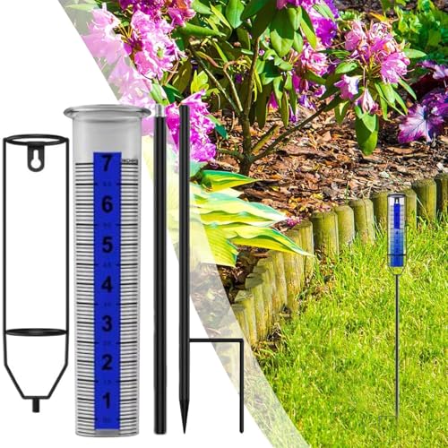 Pluviomètre pour extérieur et terrasse pour un arrosage écoresponsable