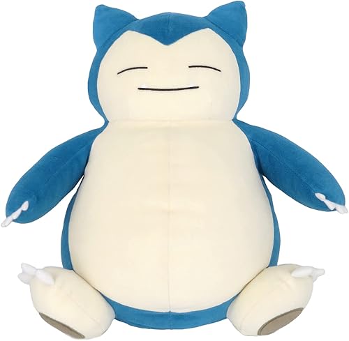 Miniatura 2 de Sanei Pokemon All Star Collection PZ04 SnorlaxKabigon - Peluche de peluche, 15 pulgadas