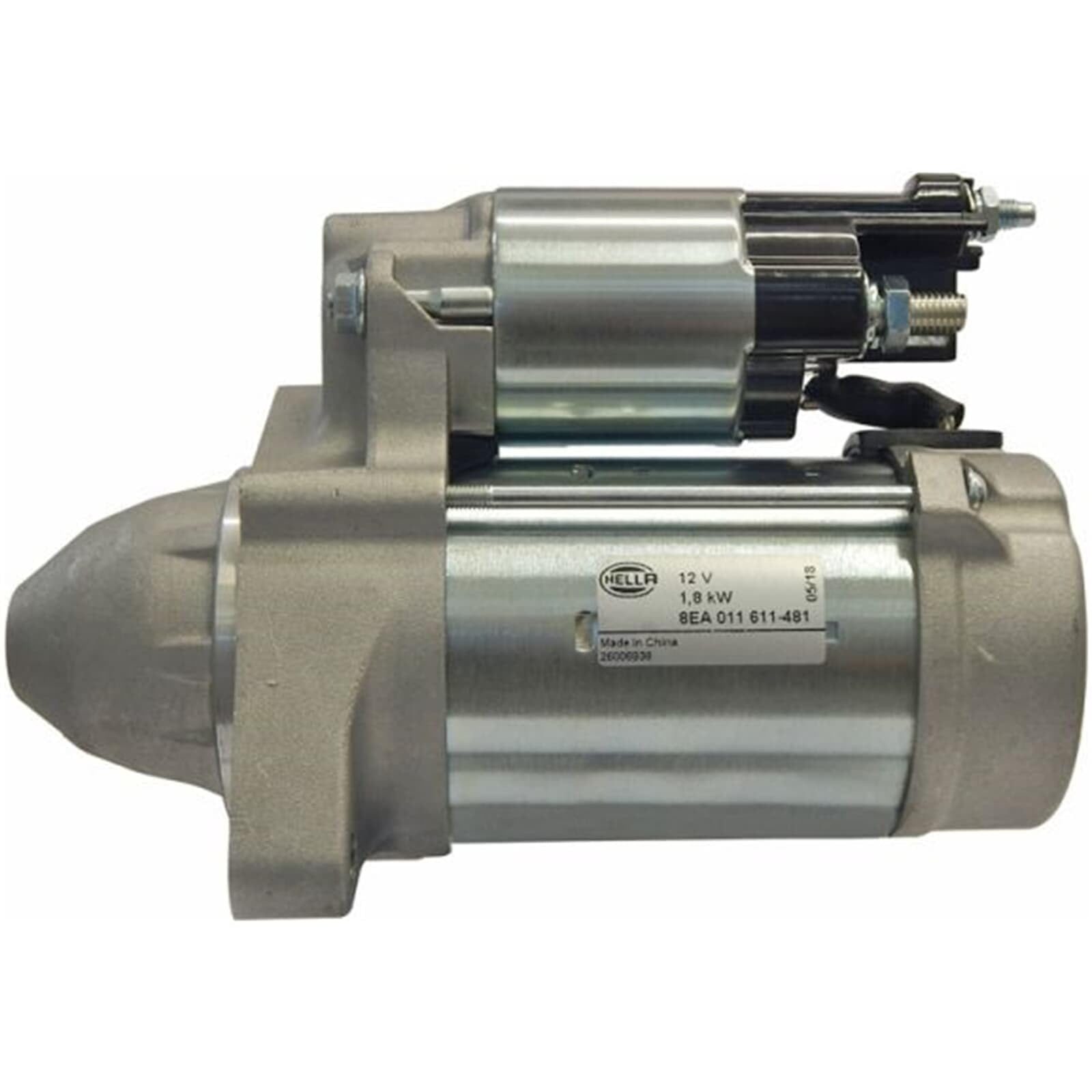HELLA 8EA 011 611-481 Starter/Anlasser - 12V - 1.8kW | 8EA 011 611-481 passend für C-Klasse CLS E-Klasse