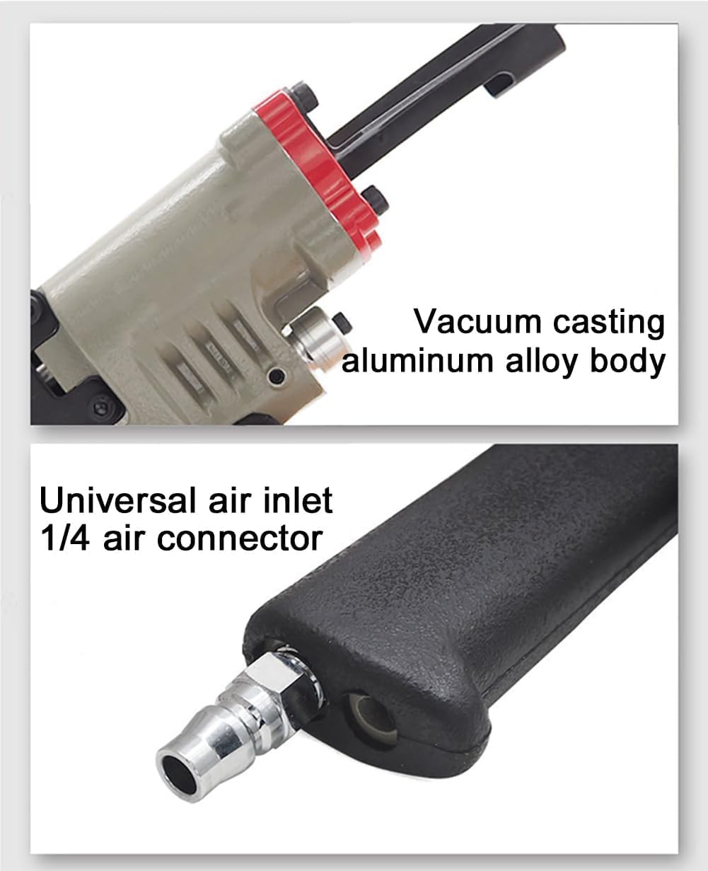 Pinza pneumatica per anelli a C 3,2-10 mm Pistola ad anello per cavi elettrici gabbie recinzione