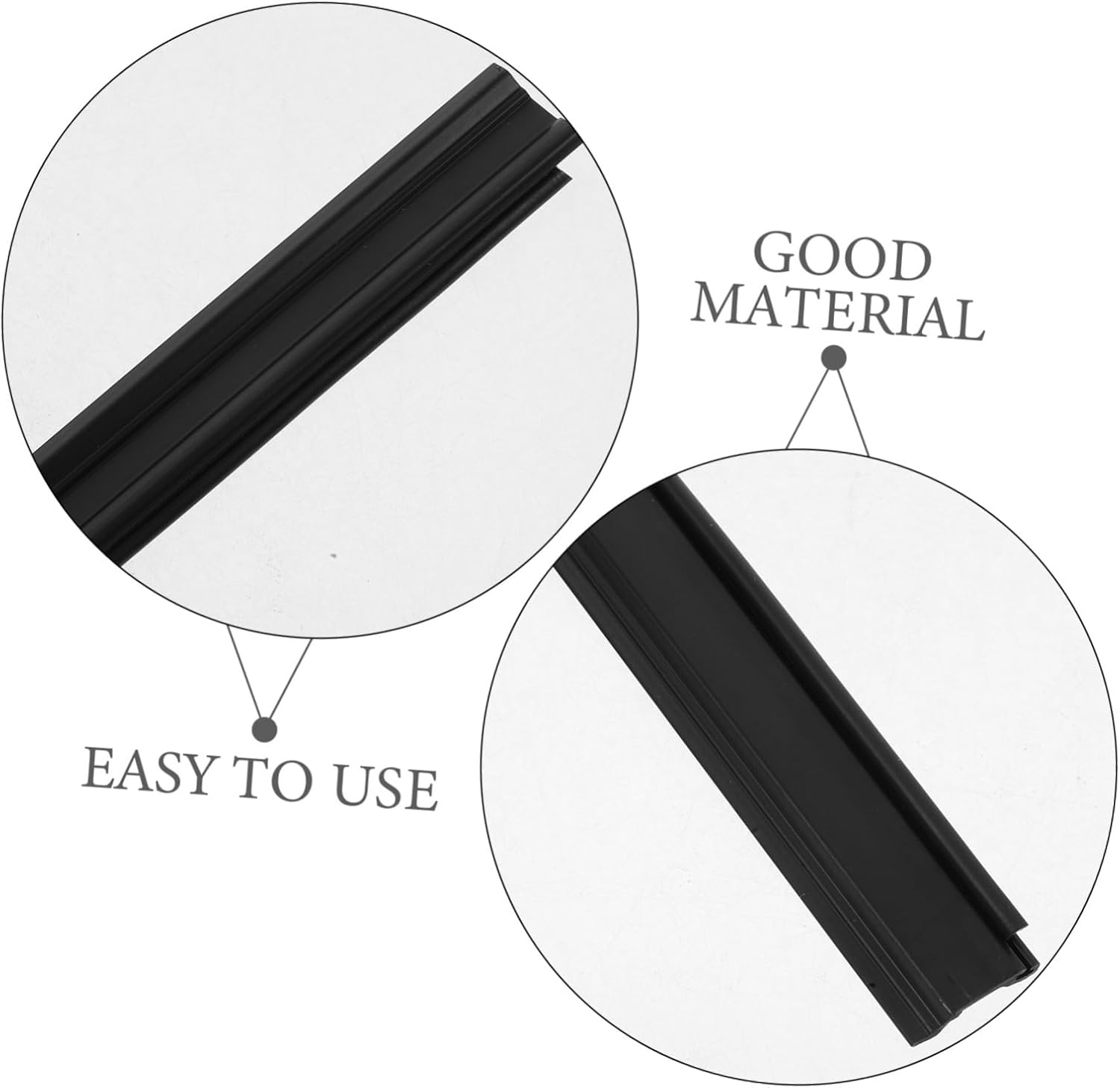 4pcs Boneless Soft Rubber Car Windscreen Wipers Replacement Parts for Automotive Winter Windshield Wiper Blades Easy Install