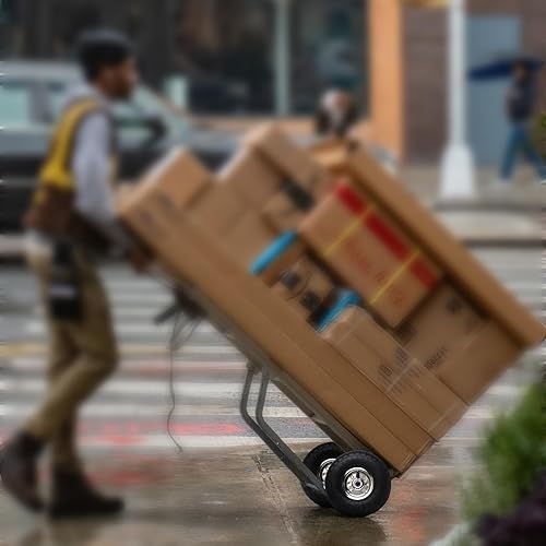 Miniatura 6 de AR-PRO 4 ruedas y neumáticos de repuesto de 10 pulgadas para uso pesado De 4.10/3.50-4 pulgadas con tubo interior de 10 pulgadas, agujero de eje