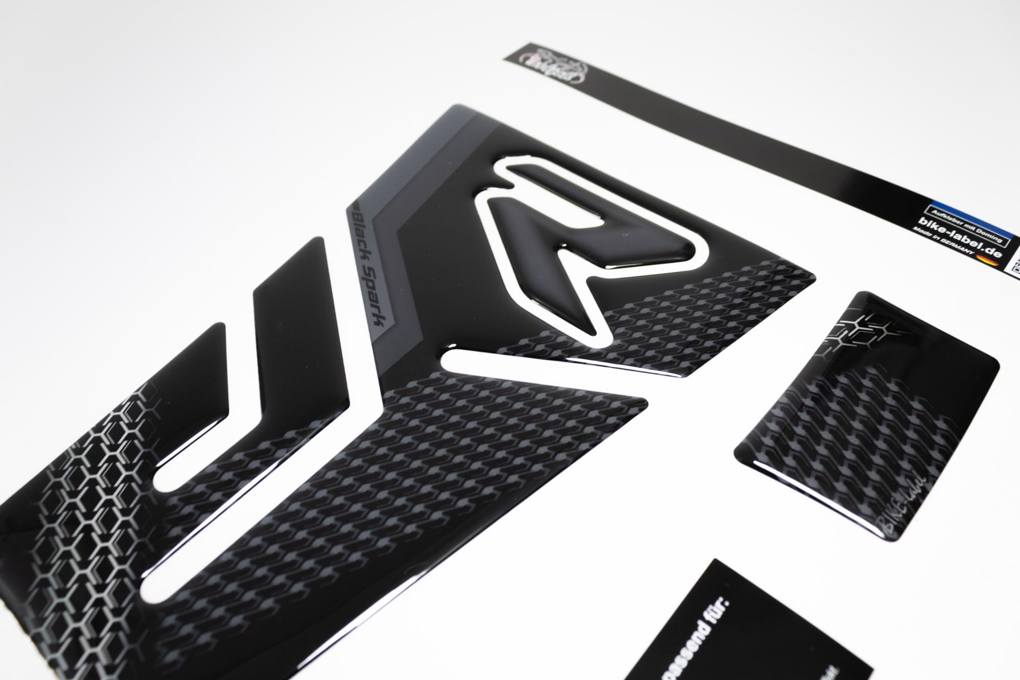 Tankpad Adesivo per moto in gel compatibile con BMW F 900 R Triple Black X510202VA