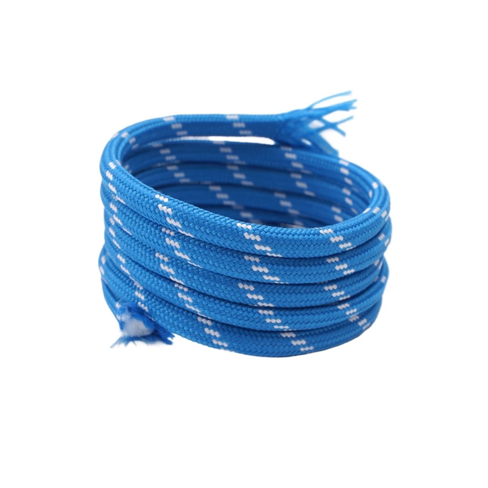 Corda in poliestere, 100 metri, 5 mm, multicolore, corda intrecciata per perline, portachiavi, decorazioni, artigianato, fai da te, accessori per cucire la casa (01 blu)