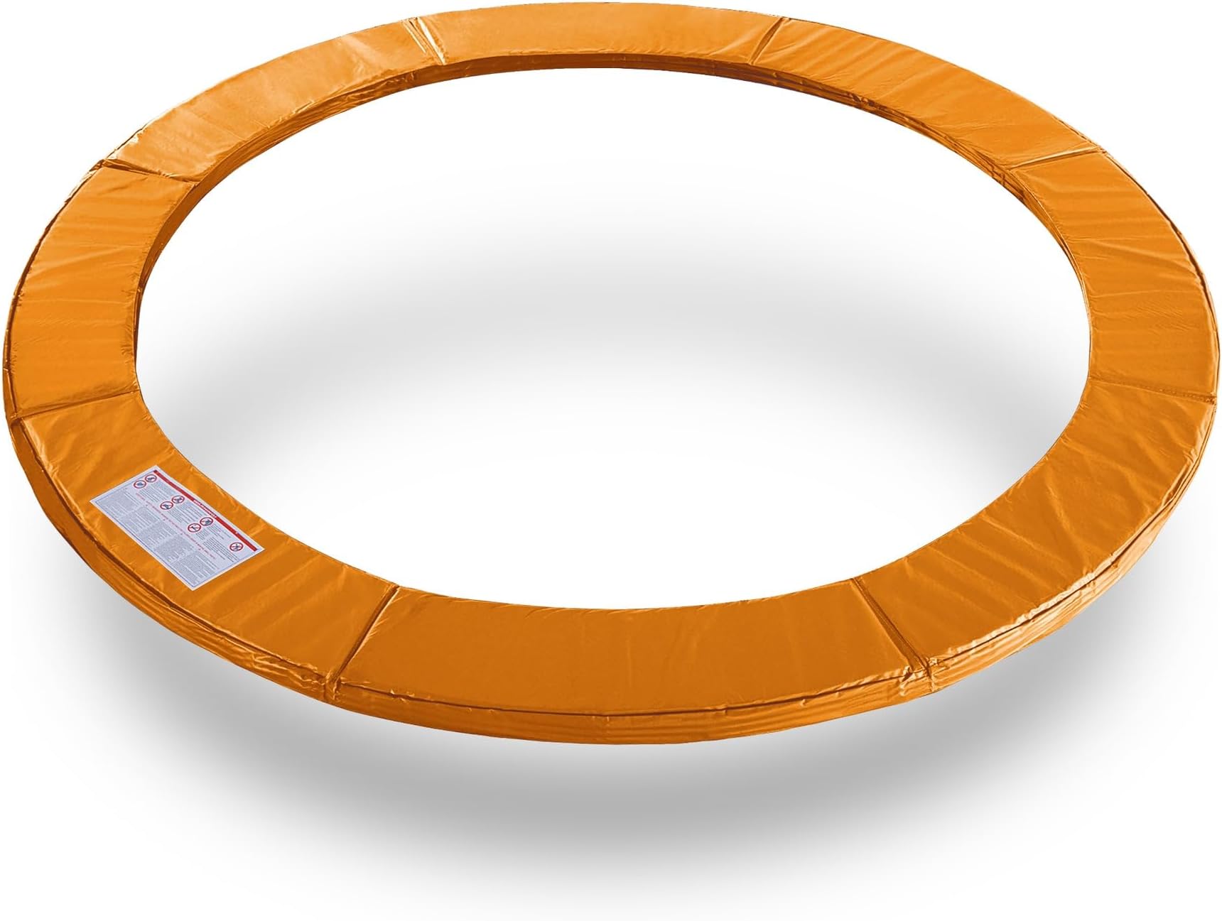 Exacme Trampoline Pad Replacement 16 15 14 13 12 10 8 Foot, Waterproof Safety Spring Cover Round Frame Pad, No Hole for Pole