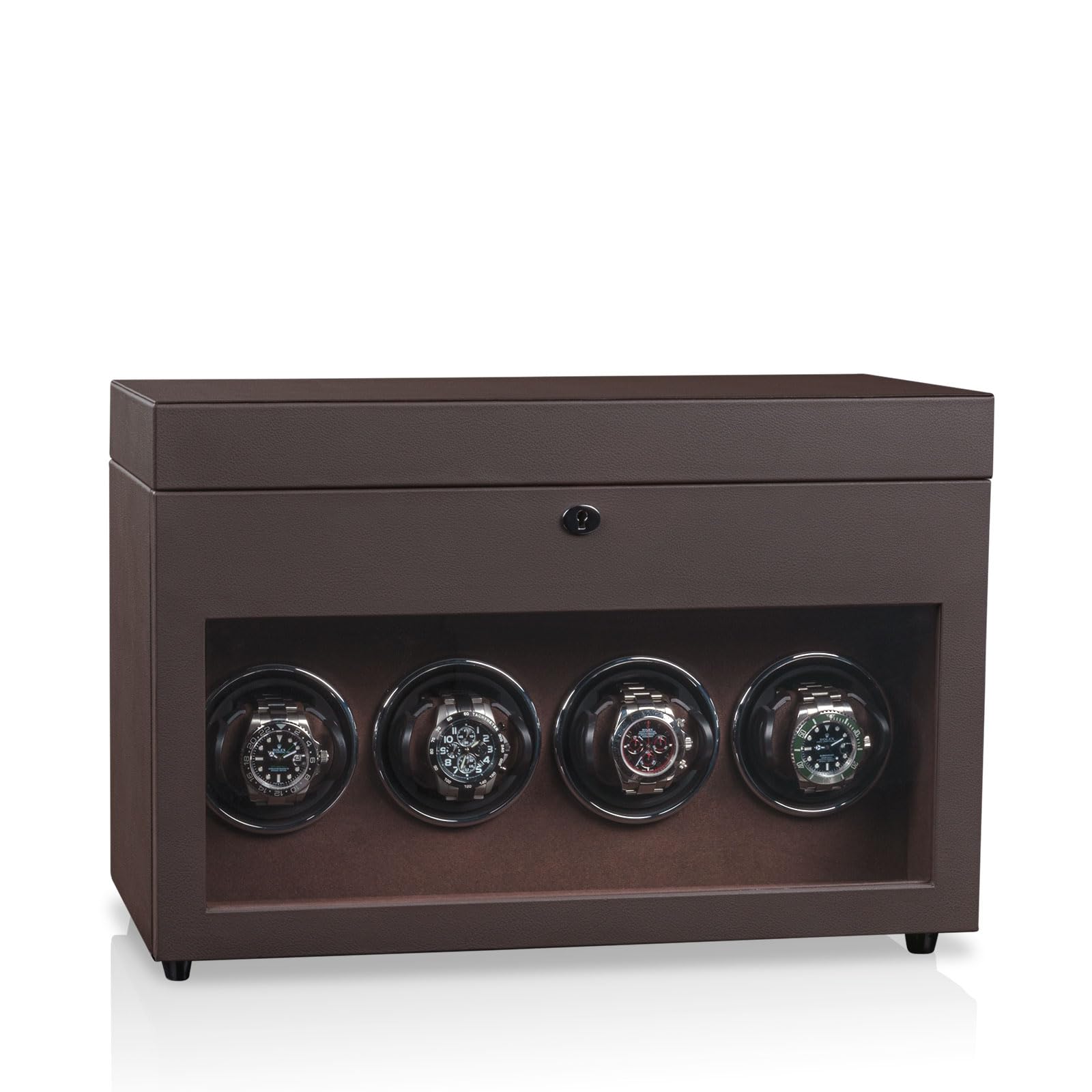 Luxuriöser Uhrenbeweger Vancouver von Heisse & Söhne – Perfekte Pflege für Ihre Automatikuhren | Elegantes Design & Geräuschloser Betrieb