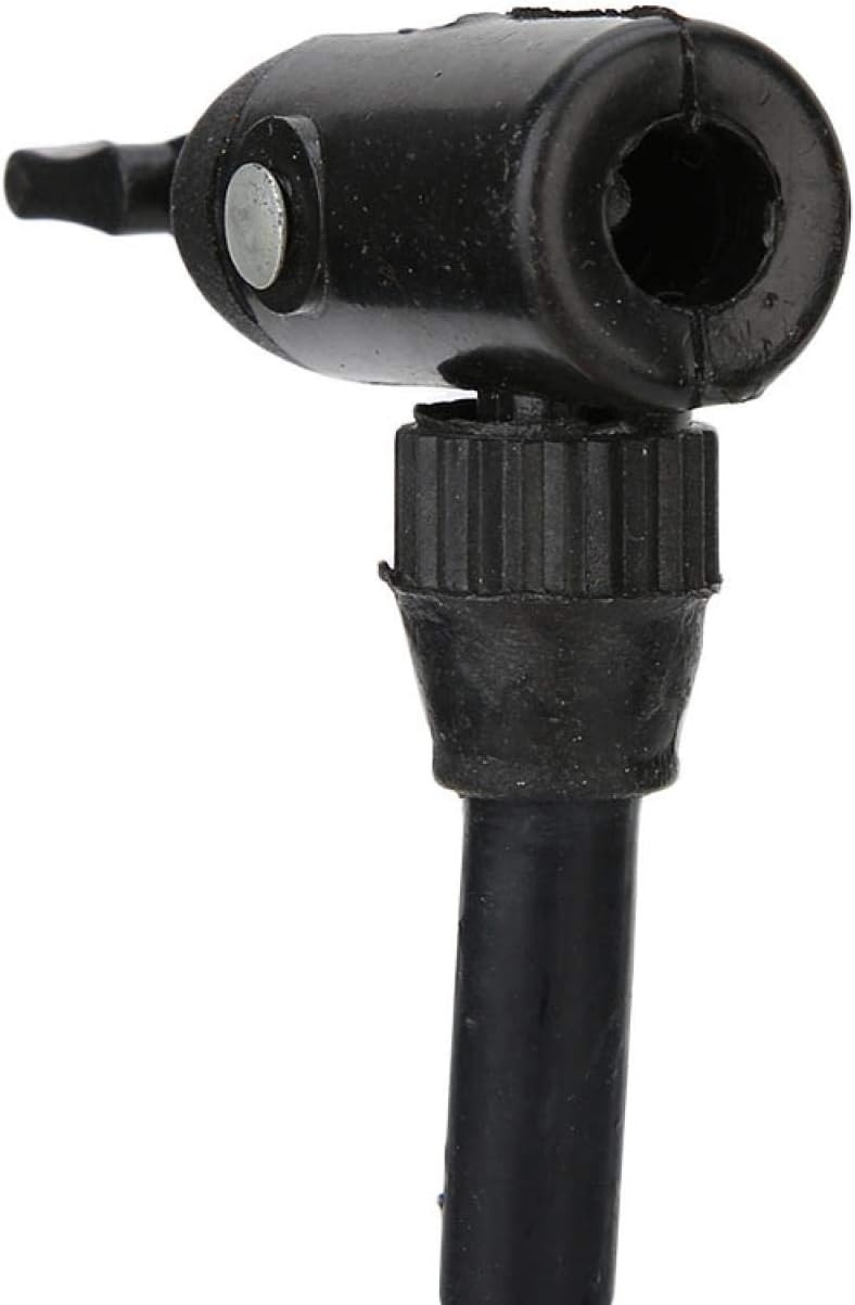 Close-up of inflator nozzle