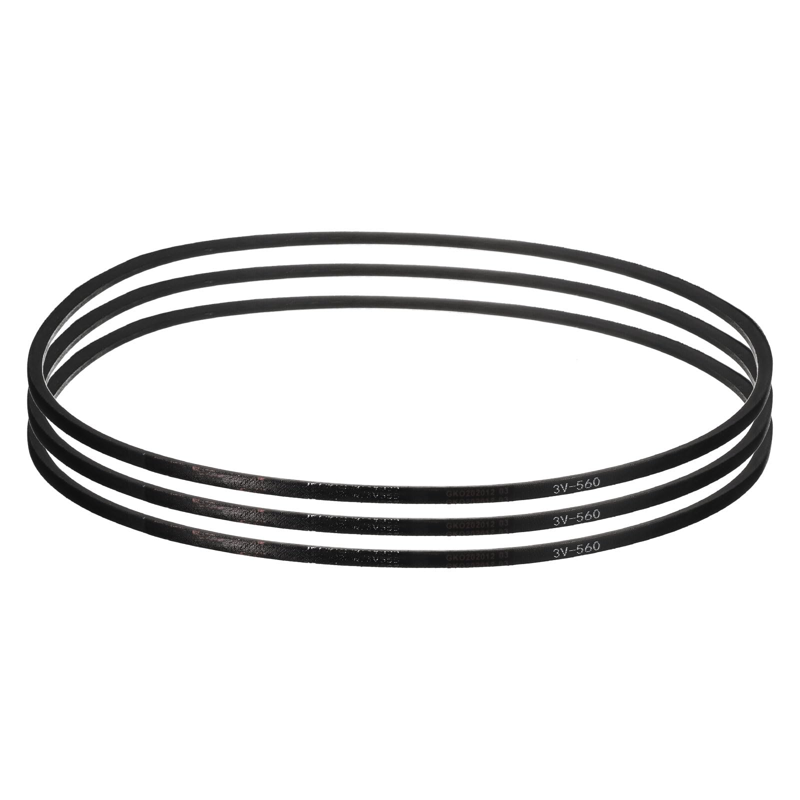 Courroie trapézoïdale 3V560 robuste de 1 cm de large pour couple élevé