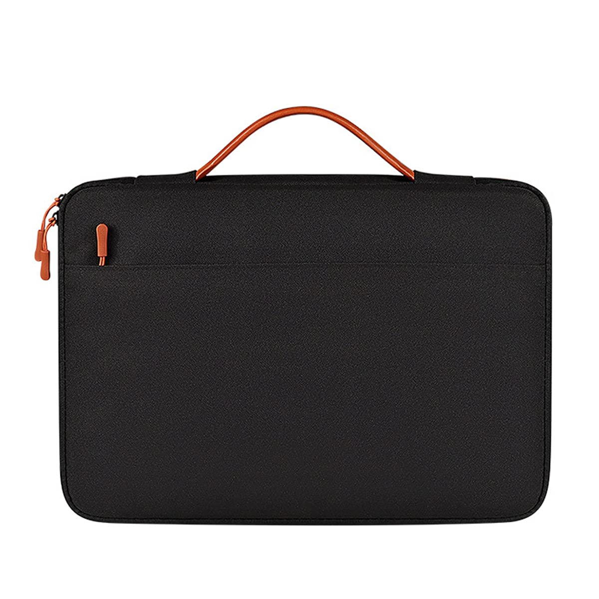 Laptop Case Briefcase 14 15 15.4 inch Water Resistant Notebook Computer Sleeve Cover Carrying Bag for 2019 MacBook Pro 16-inch, 14-15.4 inch MacBook, Chromebooks, Surface, HP, Dell, Black