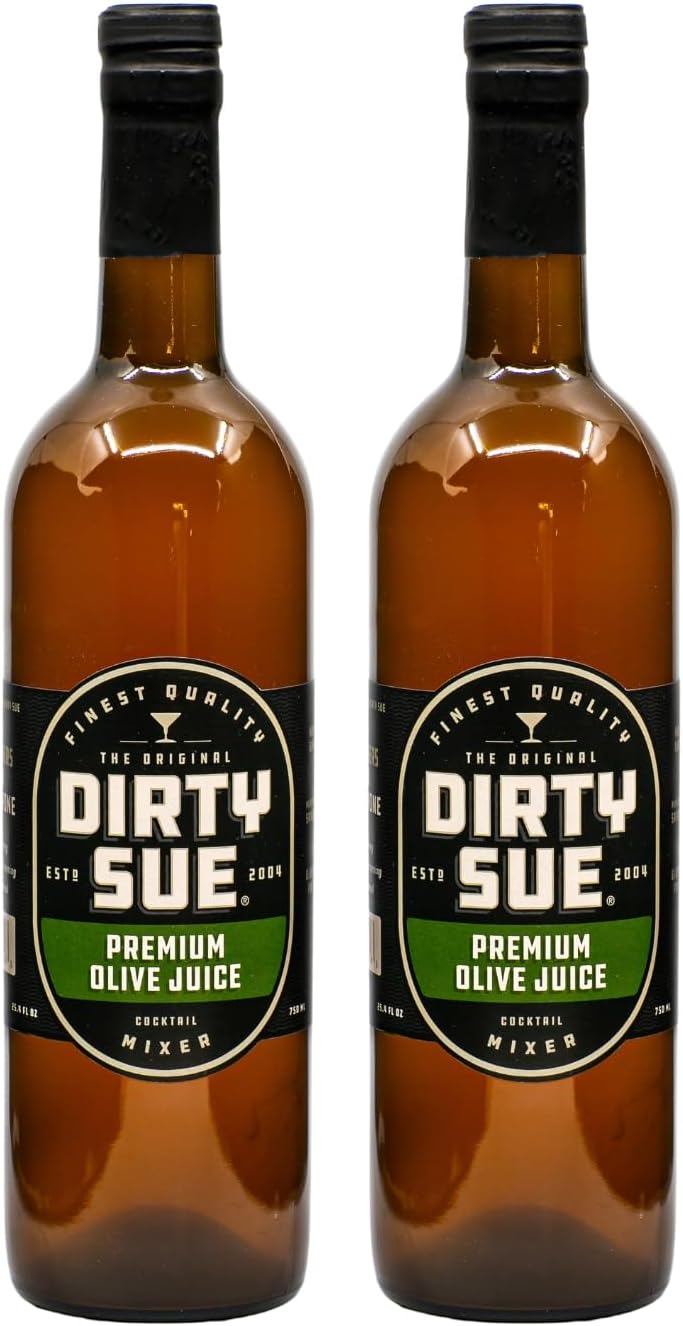 Dirty Sue - The Original Premium Olive Juice Dirty Sue Martini Mix 750Ml Two Pack