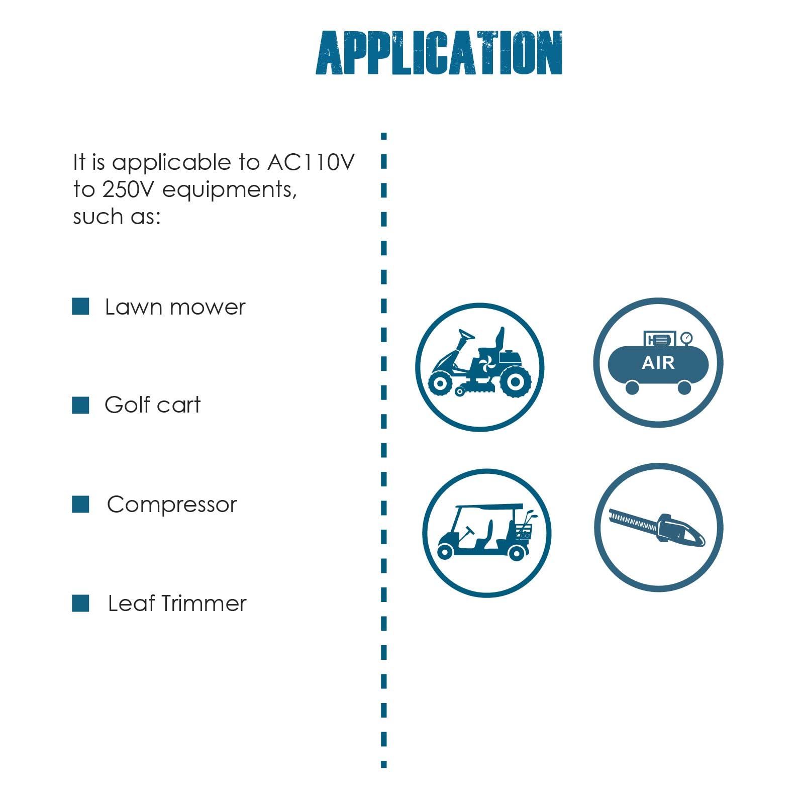 Contaore digitale Runleader, record di ore di esercizio totali per generatore di inverter per tosaerba ZTR Compressore d'aria Macchina lavasciuga per auto da club Attrezzatura (AC110V-250V)